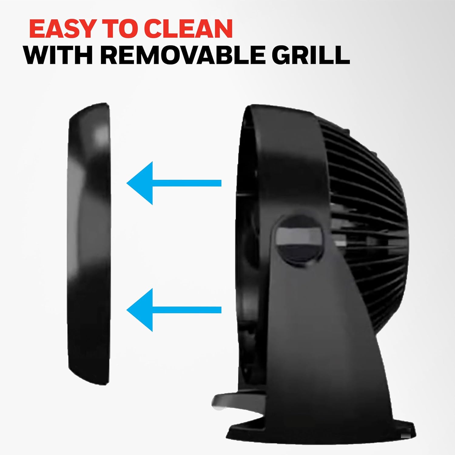 Honeywell HT-900 TurboForce Small Table Fan Black